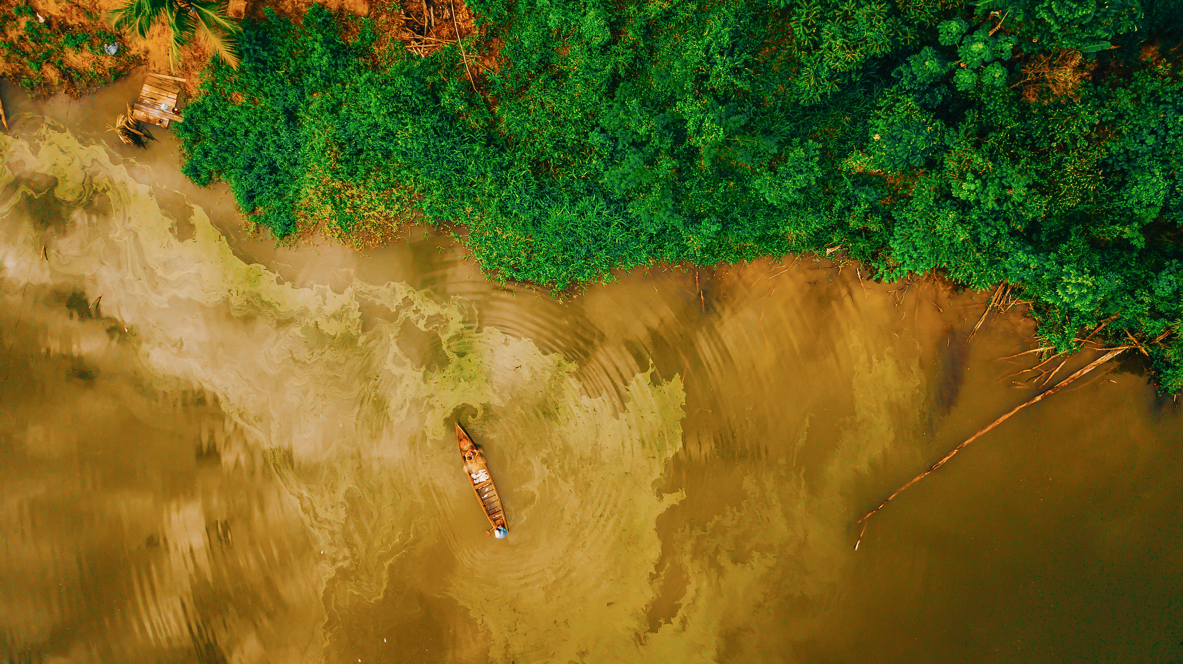 Chegada no Rio Gregório